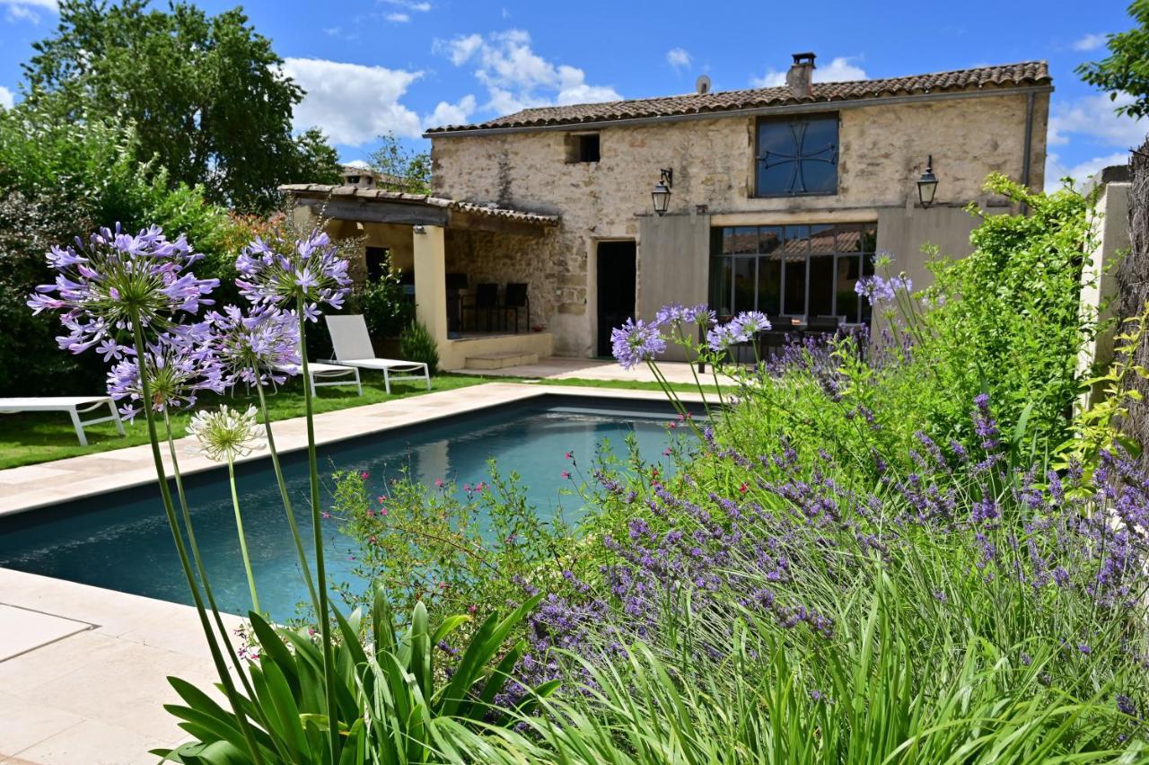 Gite De Charme "Puisneuf" Proche De Uzes Flaux Exterior foto