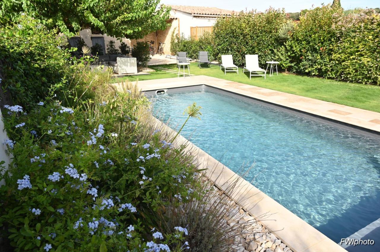 Gite De Charme "Puisneuf" Proche De Uzes Flaux Exterior foto